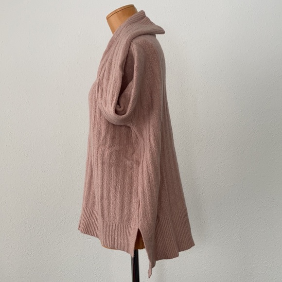 French Connection Dusty Rose Mockneck Sweater - Picture 2 of 8